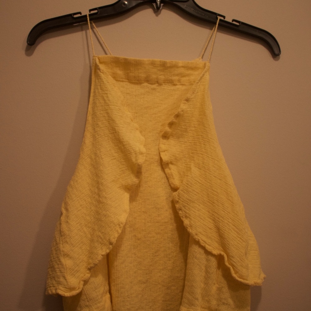 Free PeopleTwist a Little Closer Ruffle Tank